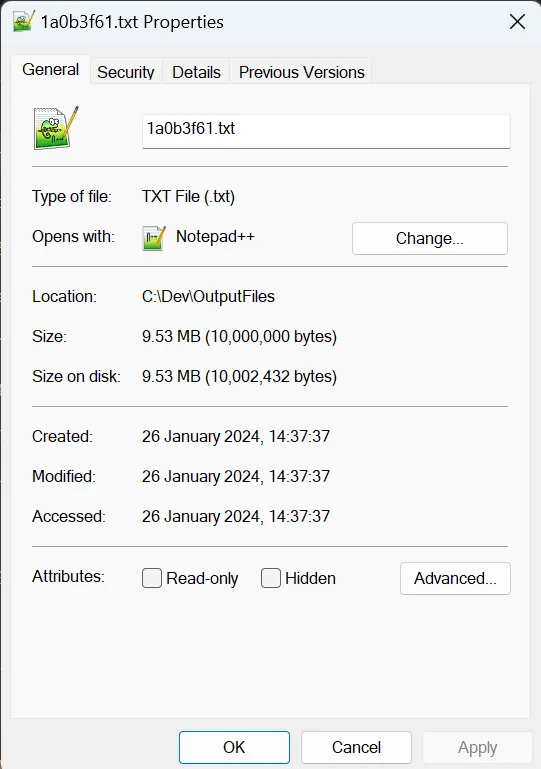 file